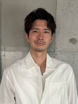 ガーデンタチカワネクスト(garden tachikawa next) 大人男子ビジネスヘア艶髪センターパート短髪清潔感30代40代50代