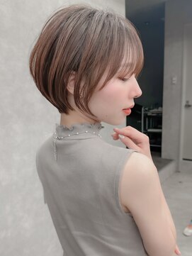 ロンド エスポワール 錦糸町(Lond espoir) □丸みショートボブ/レイヤー/20代30代40代50代/顔周りカット