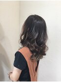 20代30代40代50代大人かわいいグラデーションインナーカラー☆