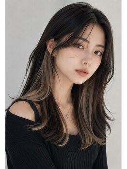 ゴロクヘアー(56 hair)の写真/デザインカラーで魅せる髪へ!ハイライト・インナーカラーも◎プレックストリートメント配合で髪に優しく♪