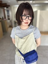 ロアバイチェリーコークウブ(Loa by CHERRY COKE ubu)&nbsp;人気☆レイヤーボブ×チョコレートブラウン7レベル