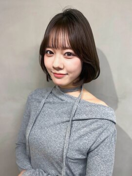 ジーナ 神戸三宮(Zina) 韓国風内巻きボブ