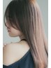 カット+生質感ストレート¥18000