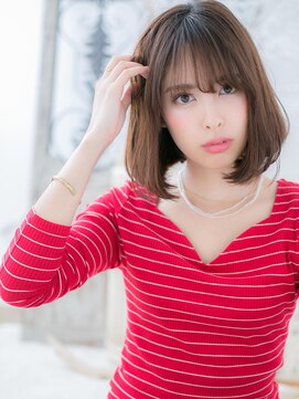 カバーヘア 上尾西口店(COVER HAIR) *mod's上尾*大人シックな小顔前下がりボブa