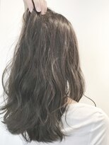フレイムスヘアデザイン(FRAMES hair design)&nbsp;愛されゆるふわセミロング×透明感ダークグレージュ