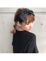 シャル 相模大野(shalu)&nbsp;【ムラカミ】　ターバンアレンジ　≪shalu相模大野>≫