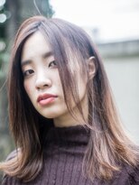 ココカラー(CoCo Color)&nbsp;切りっぱなし外ハネミディ【岡山】【倉敷】【中庄】