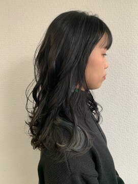 グリー ヘアープロデュース(Gree hair produce) 【Gree小川真由美】グラマラスパーマ*インナーカラー*ロング