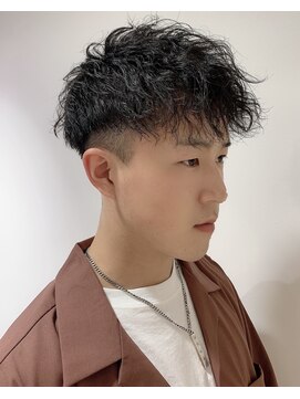 リコ ヘアアンドリラクゼーション 名駅店(LICO HAIR＆RELAXATION) ツイストスパイラルパーマヘア　名古屋駅/名駅/メンズ