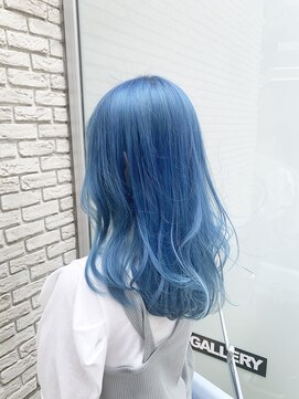 シンシェアサロン 原宿店(Qin shaire salon) BTSテテ髪色 ジミン髪色 テテ水色 コリアンブルー