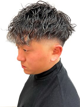 銀座マツナガ 浅草店 ツイストスパイラルパーマ/ツーブロアップバング/マッシュ