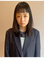 ヘン(hen)&nbsp;【心斎橋hen】オン眉　ミディアム