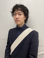 クララ サカエ(CLALA Sakae LA.DONNA group)&nbsp;強めスパイラルパーマ