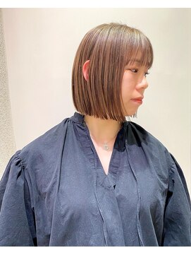 マイル 渋谷(mile) ローライト×ボブ