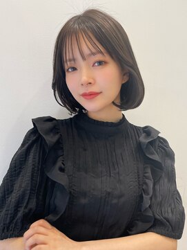 トルネード(TORNADO) 韓国風ボブ レイヤーボブ フェイスレイヤー 内巻きパーマ t516