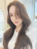 シーシンジュク 新宿南口(Sea shinjuku)&nbsp;韓国風前髪×レイヤーカット【髪質改善/新宿/レイヤーカット】