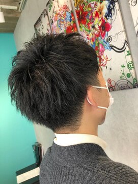 レヴェリー(REVERIE) #メンズカット#2ブロック#ショート#ベリーショート