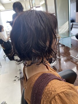 シャンプーボーイエイムス(SHAMPOO BOY aims) ボブパーマ