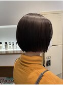 切りっぱなしボブ