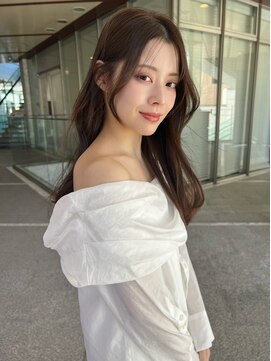 シア 表参道(SHEA.) 似合わせ"韓国風フェイスレイヤーカット"/ニュアンスカラー
