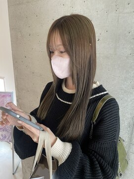 ヘアーブランド ジン フィール(HAIR BRAND Jin feel) 育てるオリーブカラー