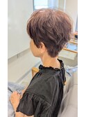大人ベリーショートひし形丸みベリーショート