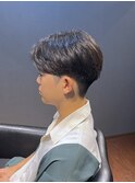 ビジネスツーブロックショート センターパート
