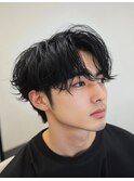 メンズパーマでイメージチェンジ
