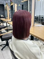 ラウル(Laulu)&nbsp;黒髪/ボブルフ/ネビージュ/小顔/ワンレン/佐倉/髪質改善/前髪