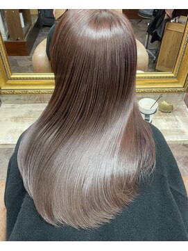 エヌトゥーナ 表参道(Ntuna) グレージュカラー×髪質改善