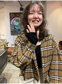 ゆるっとふわっとパーマスタイル
