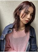 【 ミディアム × スモーキーピンクブラウン 】浅野美紀