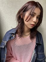 メイカ(MEIKA)&nbsp;【 ミディアム × スモーキーピンクブラウン 】浅野美紀