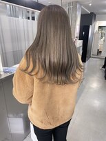 キング(K!ng)&nbsp;縮毛矯正髪質改善ハイライトレイヤーカット枚方美容室エクステ