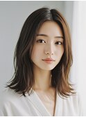 イメチェン/美髪/外ハネボブ/ワイドバング/髪質改善/縮毛矯正