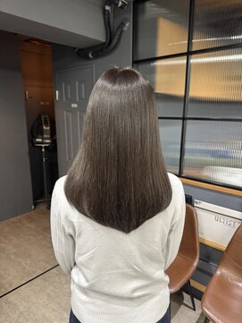 ロフティー 清澄白河(LOFTY) シンプルなのに洗練された透明感カラー/髪質改善トリートメント