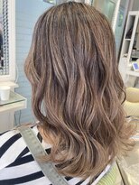 ビス ヘア アンド ビューティー 西新井店(Vis Hair＆Beauty)&nbsp;白髪ぼかしハイライトベージュカラー！
