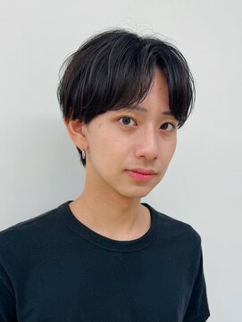 マイロ(mailo) メンズセンターパート×ニュアンスパーマ×韓国マッシュ