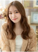 波巻きウェーブ細巻きハイライトウェットヘアh3戸頭20代30代40代