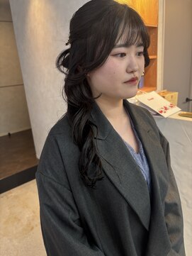 ナネヘアー(8. nane hair) ハーフアップ