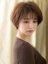 モッズヘア 上尾西口店(mod's hair) マロンベージュ抜け感小顔ショートマッシュパーマY上尾30代40代