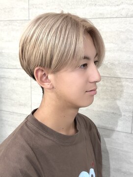 イートンクロップガーデン(Eton Crop Garden) ハイトーン/ダブルカラー/ホワイトブロンド