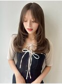 ナチュラル小顔大人レイヤー