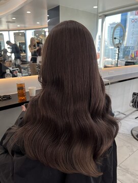 ラピス 渋谷本店(Lapis) ダークグレージュ/髪質改善/レイヤーカット/韓国巻き/艶髪