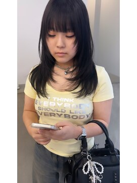 アエル(AELU) ハイレイヤー×黒髪