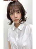 アッシュブラウンホイップボブ♪