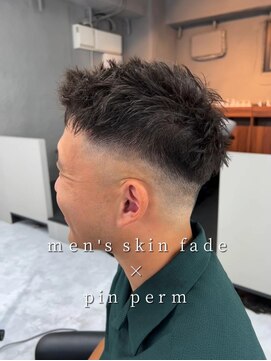 バディ 中野駅前店(BUDDY) メンズカット+ピンパーマ　￥15,800～