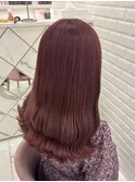 ブリーチありピンクラベンダー＊まゆ