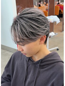 リップス 吉祥寺店 (LIPPS) ホワイトシルバーバレイヤージュセンターパート