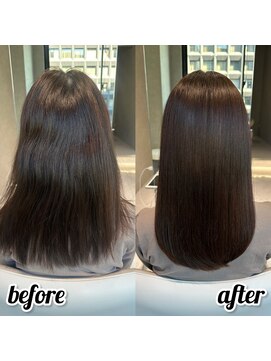 ルミス 青山 表参道(Lumis) ストレートスタイル/艶髪/髪質改善/縮毛矯正/表参道/青山/外苑前